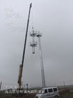 H30m गर्म डुबकी जस्ती दूरसंचार टावर्स आसान स्थापना और रखरखाव