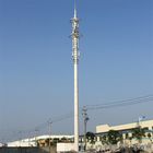 सेल फोन सिग्नल के लिए पाउडर लेपित जस्ती 3 जी दूरसंचार टावर्स