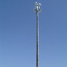 प्लेटफार्मों के साथ प्रसारण के लिए 30 मीटर ऊँचाई दूरसंचार टावर्स निकला हुआ किनारा कनेक्शन