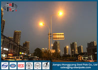 Longlife Steel Singe / Double Arm Street Lighting Pole for High Way प्रकाश व्यवस्था