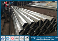 वितरण लाइन परियोजना के लिए 10KV Q345 स्टील सामग्री स्टील ट्यूबलर पोल 40FT